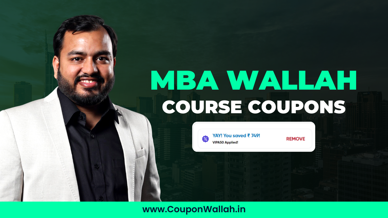 PW - MBA Wallah All Course Coupon Codes (Working)
