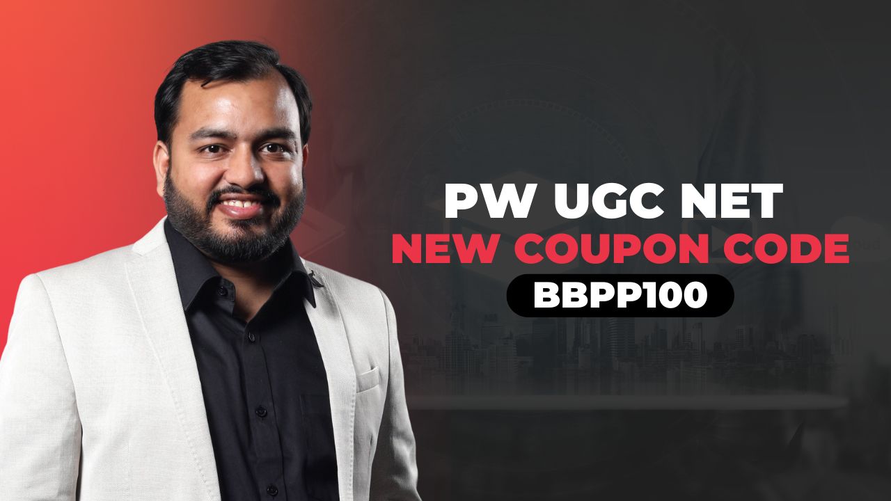 PW UGC NET Coupon Code