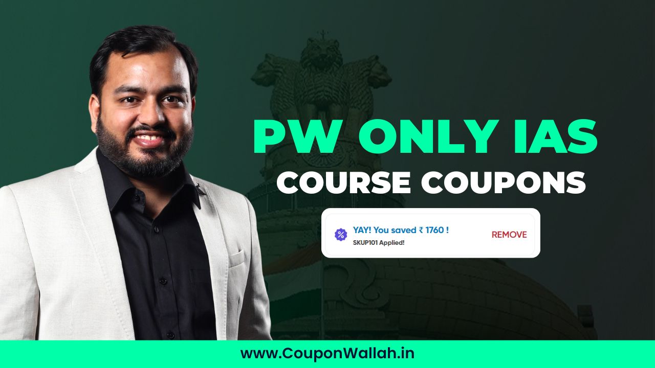 PW UPSC Coupon Code - PW UPSC Coupon Code