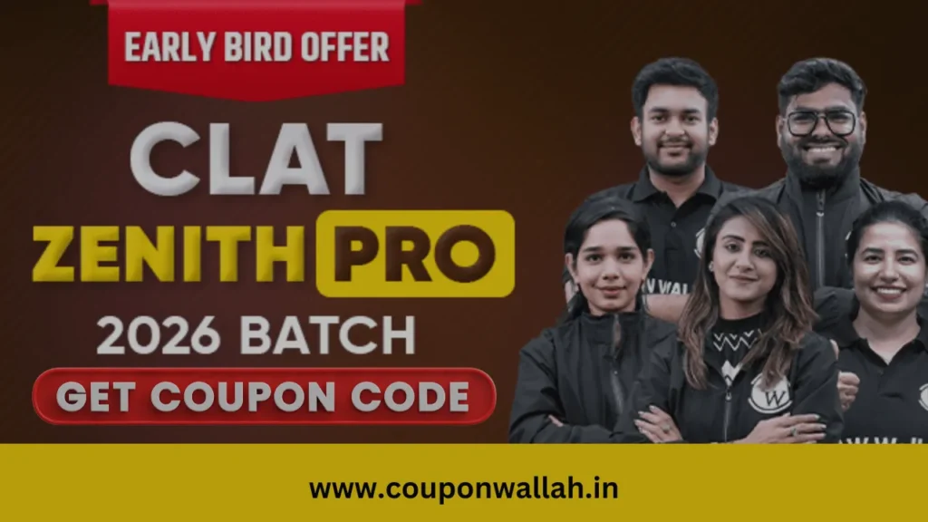 PW CLAT Coupon Code