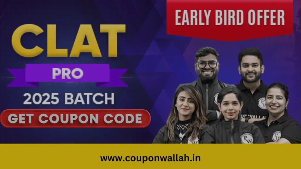 Get Discount For CLAT on PW