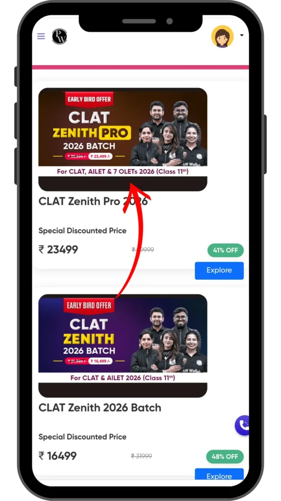 PW CLAT Coupon Code