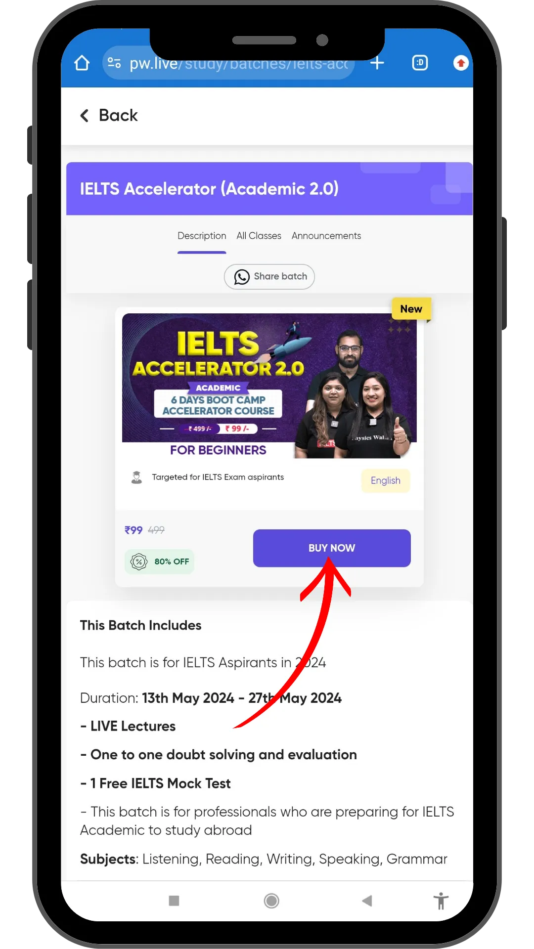 PW ILETS Promo Code