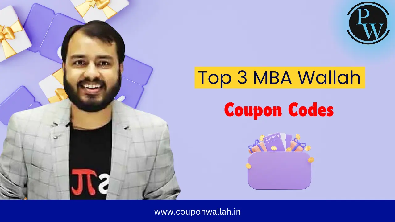 Top 3 MBA Wallah coupon code